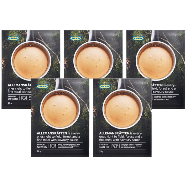 IKEA ALLEMANSRÄTTEN Mix for cream sauce (Pack of 5)