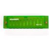 HOHNER Horner Translucent Harp Green 10 Holes/C Tone
