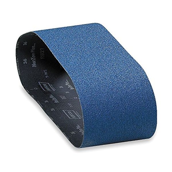 Norton NorZon 6" Width 48" Length 40 Grit Benchstand Abrasive Belt