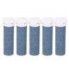 Extra Coarse 5 Refill Rollers for Electric Callus Remover, Foot Care Pedicure File Tools, Washable Coarse Replacement Rollers