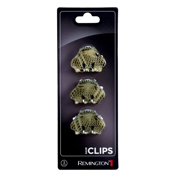 Remington Products Claw Clips, Animal Print