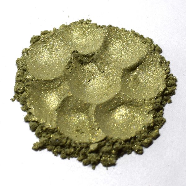 PURE ESSENTIALS BARE EYE SHADOW MINERALS/LINER - SHIMMERING LIME- 10G Sifter Jar