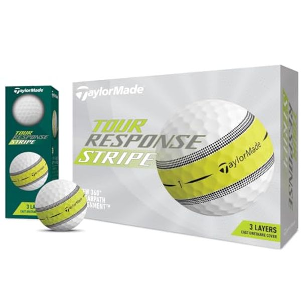 TAYLOR MADE TM22 Tour Response Stripe JPN dz Tour Response Stripe Golf Ball 2022 N0803501 White