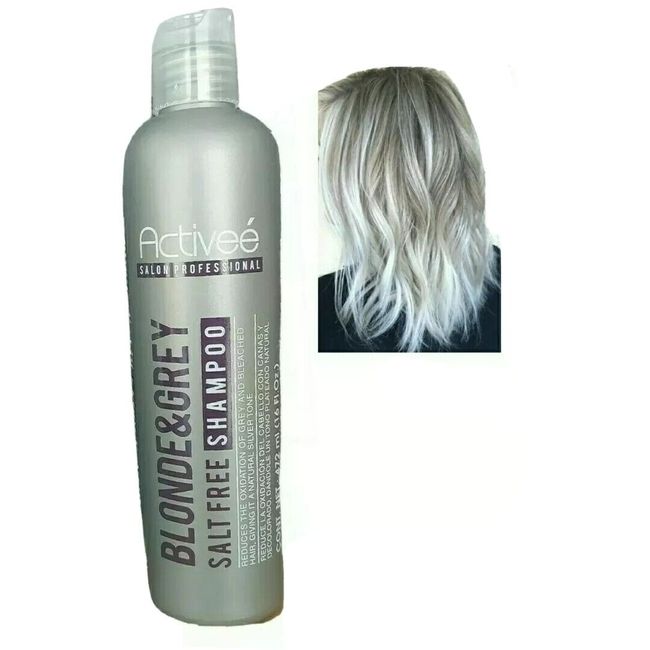 ACTIVEE BLONDE & GREY SHAMPOO HYDRATION & DEEP PROTECTION SALT FREE 16oz Bottle