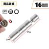 0.6 inch (16 mm) Oscillating Plug Wrench, Socket, 3/8, Hex, 12 Angle, Universal Joint, Magnet, Thin-walled, Magnet, Plug Replacement, Dedicated Tool, Spark Plug, Universal Socket, 360 Degree Rotation