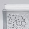 Fuchs Design Glass Building Blocks Ocean Clear 19 x 19 x 8 cm Set of 6