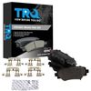 TRQ Rear Brake Pads Ceramic Compatible with 2014-2016 Mazda 3
