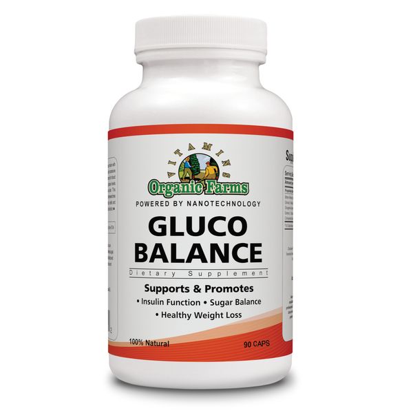 GlucoBalance 90 Tablets, 100% Natural Supplement