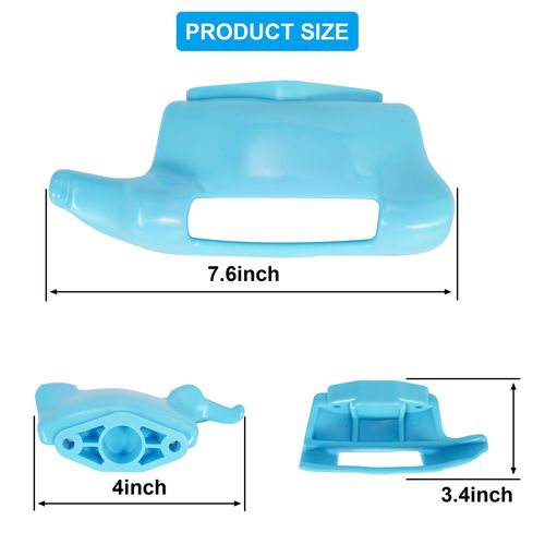 RUHUO Tire Machine Duck Head, Blue Mount Demount Duck Head Tire Changer Compatible with Hunter Tire Changer, 1 Pack