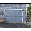 StartFine L-Handle Shed Door Lock with 2 Keys and 2 Screws, 4-1/2" Stem Barn Playhouse & Chicken Coop Door Lock (1)