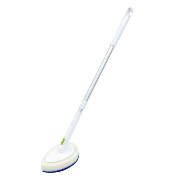 Towa Sangyo Bathroom Cleaning Brush, White, Long