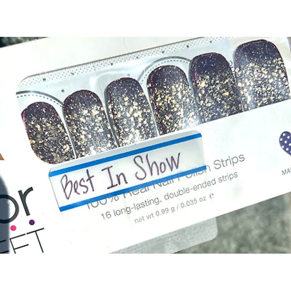 Color Street BEST IN SHOW - Gorgeous- RARE, HTF  Retired set - FREE  TWOSIE