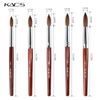 KADS Kolinsky Sable Acrylic Nail Art Brush Red Wood Pen Nail Brush Size 12# 14# 16# 18# 20# Nail Art Manicure Tool Set