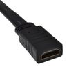 kenable RIGHT ANGLE 90 FLAT HDMI Extension Cable Plug To Female Socket 0.5m 50cm [0.5 metres]