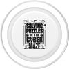 It Security Cyber Security Analyst Cyber Crime Puzzle Pun PopSockets PopGrip for MagSafe