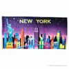New York City Skyline Beach Towel