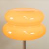 Orange Rechargeable LED Portable Table Lamp with Macaron Lampshade, Touch Button Dimmable Light