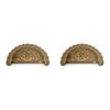 Hardware Philosophy Dragon Brass Drawer Handle Pulls Hardware 3.4" - Set of 2