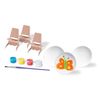 4M 404761 Little Craft Mini Plates Painting Kit, Multi Colour