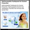 4pk Croent 7.5% nHAP White Tooth Stain Repair Hydroxyapatite Toothpaste 16hr