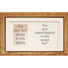 BabyRice Large Rustic Pine Wooden Box Display Frame for Object Keepsakes Casts Framing