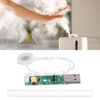 Mist Maker Humidifier,Atomization Module with Switch Control Timing Shutdown Humidifier DIY Mist Atomizer USB Board Atomization Modules 740 Holes 5μm Microporous Atomization Disc