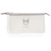 Sunstar Stationery Makeup Case, Sanrio Clear Pouch, Mitte Flat Chromi, Black