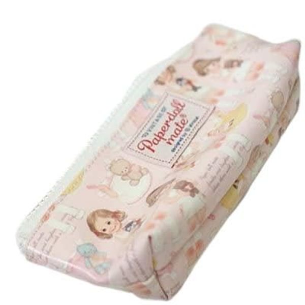 Oil Cloth Pouch P [Pink Pattern] / Paper Doll Mate, Casual