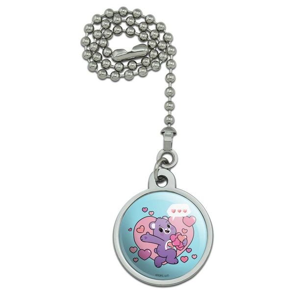 GRAPHICS & MORE Care Bears: Unlock The Magic Share Bear Sharing Hearts Ceiling Fan and Light Pull Chain