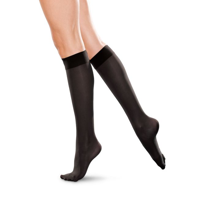 Therafirm Sheer Support Knee Highs 15-20mmHg