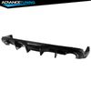 Fits 11-25 Dodge Durango Rear Bumper Lip Diffuser Gloss Black V2 Splitter Guard