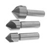 Create idea 3Pcs Countersink Drill Bit Tools HSS 10 12&16mm Single Cutting Edge