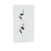 Chrome Round Concealed Thermostatic Shower Valve-1 Way