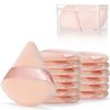 12 Pcs Powder Puffs for Face Soft Triangle Reusable Wet Dry Makeup Sponge Kit
