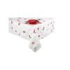 Excelsa Merry Christmas Rectangular Tablecloth 140 x 180 cm Cotton