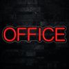 Office LED Neon Sign 27"L x 7"H #32524