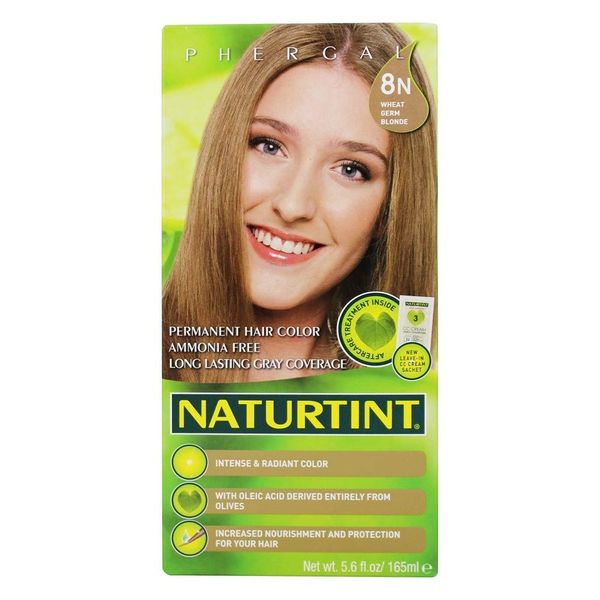 Naturtint Permanent Hair Colour, 8N Wheatgerm Blond, Wheatgerm Blond