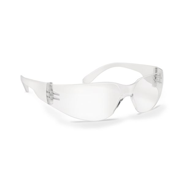 Walker's Game Ear Clearview Shooting Hunting Safety Glasses, One Size (GWP-WRSGL-CLR)