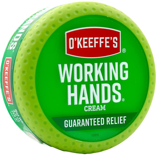 O'Keeffe's Working Hands Hand Cream for Extremely Dry, Cracked Hands, 3.4 Ounce