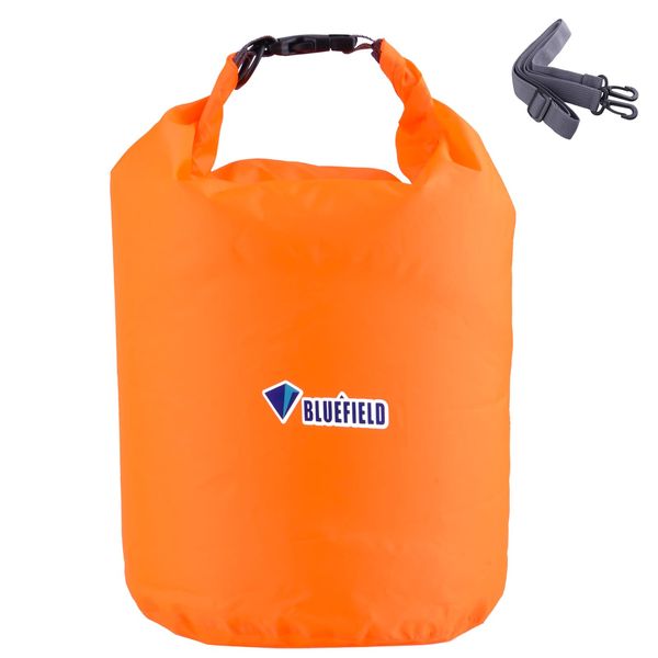 TRIWONDER Dry Bag, Drum Type, Pool Bag, Waterproof Bag, Disaster Preparedness Bag, Stuff Bag, 3.2 gal (10 L), 6.3 gal (20 L), 14.6 gal (40 L) (Orange, 3.2 gal (10 L)