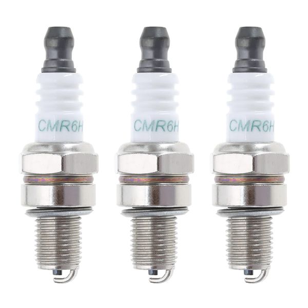 OTOTEC 3PCS CMR6H Spark Plug Compatible with Stihl FS90 FS100 FS110 FS90R FS100R FS110R Trimmer Replacement Parts Garden Tool Accessories