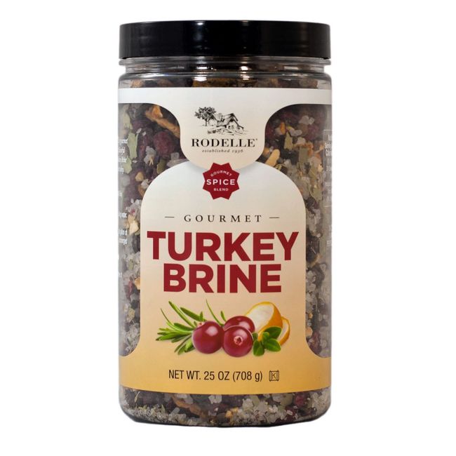 Rodelle Turkey Brine Gourmet Spice Blend Net Wt (25 Oz),, ()