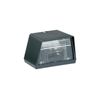 RING Small Black Number Plate Lamp Complete With Fitted E Approved Bulb