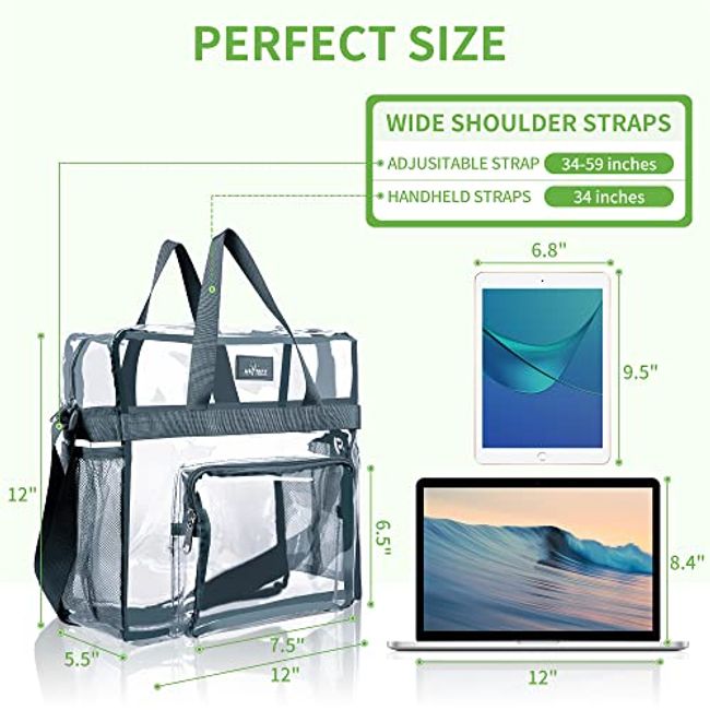 Clear Bag, Cold-Resistant, Lightweight and Waterproof, Transparent