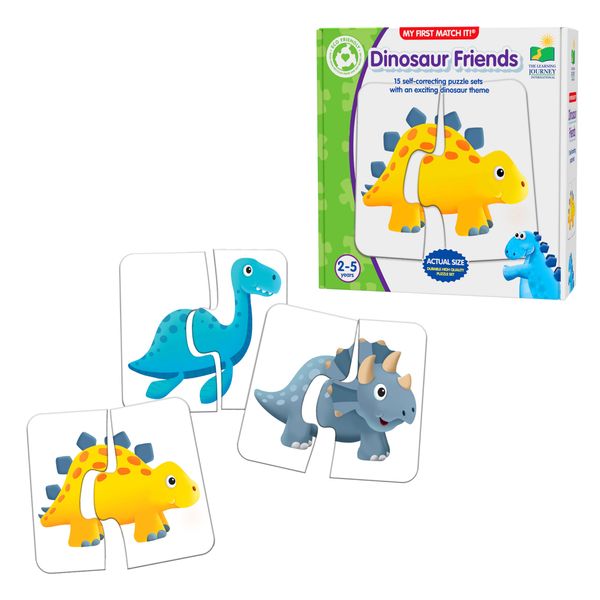 The Learning Journey My First Match It Dinosaurs Puzzle (Multi)