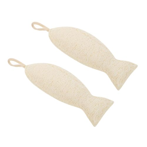 PACKOVE 2Pcs Double Sided Thick Bath Towels for Cartoon Loofah Scrubbing Towels Gentle Exfoliating Bathing for Bath