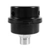 1/2" Thread Connector Air Compressor Muffler Filter Silencer 20mm Black Metal Intake Filter Silencer