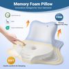 Reading Pillow for Bed, Lying, Leaning and Prone, Ergonomic Memory Foam Bed Wedg