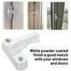 DAJING x2 Sash Jammers - Extra Security Locks for uPVC Doors & Windows - White