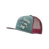 Jack Wolfskin Unisex Rib Cap Baseballkappe, hedge green, M EU